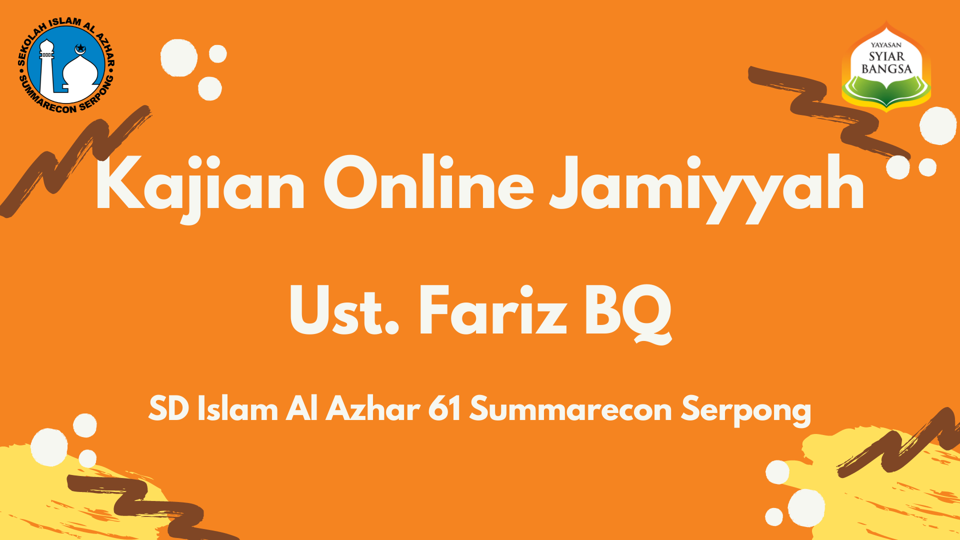 Kajian Jamiyyah Online Ust Fariz BQ